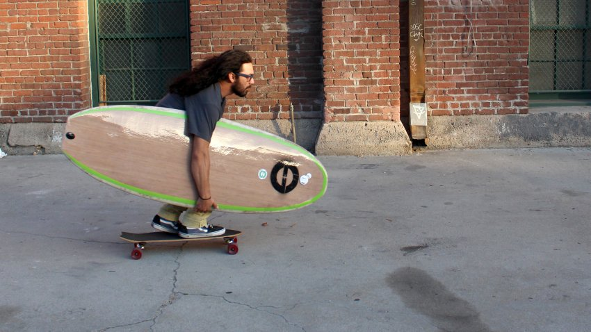 Mushroom Surf: Portable Recycled Surfboard Cover & Sock